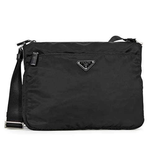 prada vela nylon shoulder bag